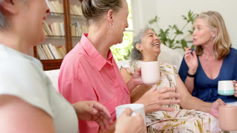 Senior-diverse-group-of-women-share-a-laugh-at-home