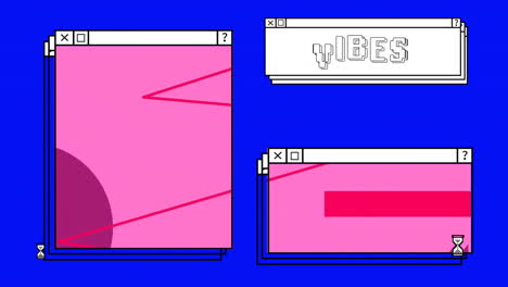 Animation-Von-Vibes-Text-über-Computerbildschirmen-Und-Lebendigem-Hintergrund