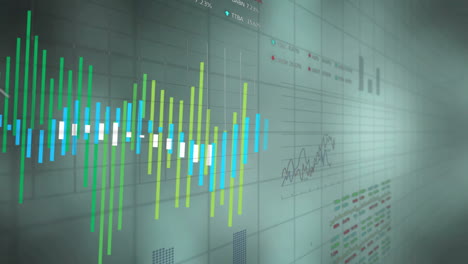 Animation-Von-Diagrammen-Und-Datenverarbeitung-über-Die-Börse