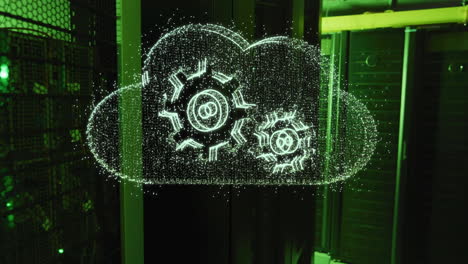 Animation-of-cogs-and-cloud-over-server-room