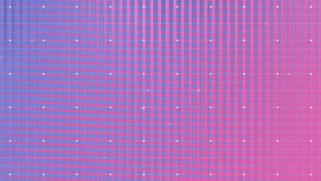 Animation-of-spots-floating-on-colourful-moving-background
