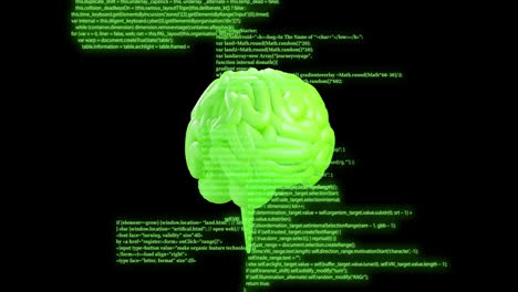 Animation-of-ai-brain-and-data-processing-over-black-background