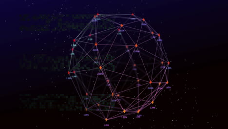 Animation-of-network-of-connections-with-data-processing-over-spots