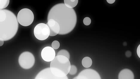 Animation-of-moving-white-spots-on-black-background