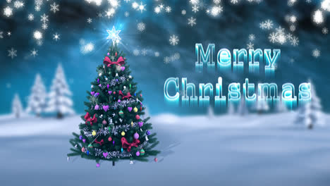Christmas-tree-with-merry-christmas-message