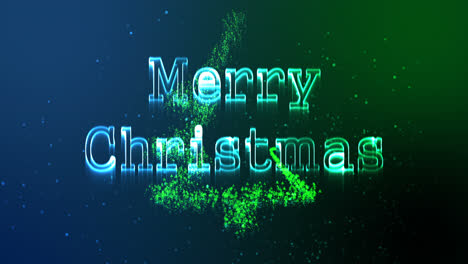 Illustration-of-christmas-greeting-with-merry-christmas-message
