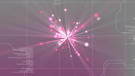 Animation-Der-Datenverarbeitung-über-Lichtspuren