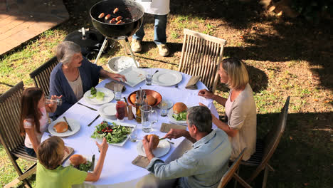 Family-barbecue-in-the-garden