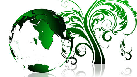 Animation-of-a-green-Earth-planet.-Green-and-ecological-world-concept