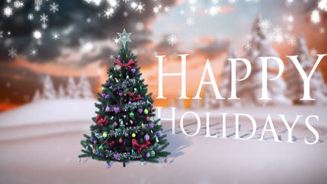 Christmas-tree-with-merry-christmas-message