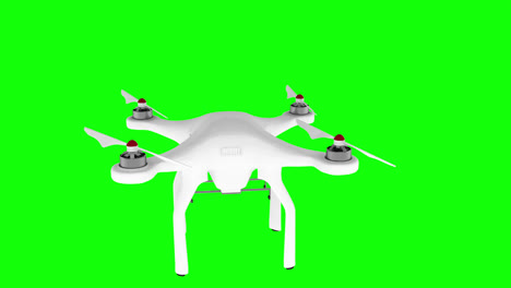 Digitally-generated-image-of-drone