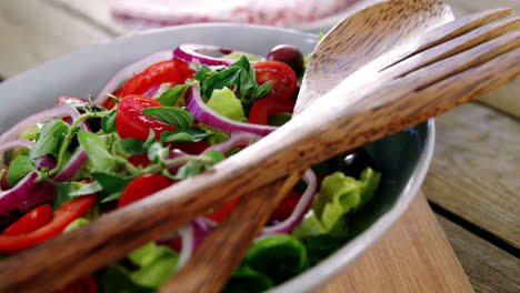 Salat-In-Einer-Schüssel