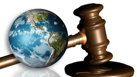The-Earth-and-a-gavel.-Concept-of-justice