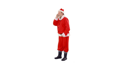 Santa-claus-talking-on-mobile-phone