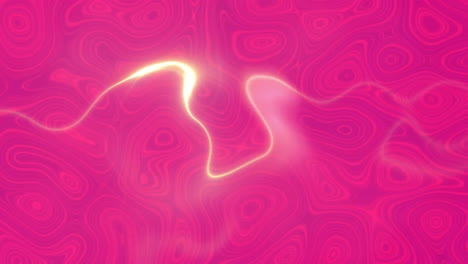 Animation-of-light-shapes-moving-on-pink-background