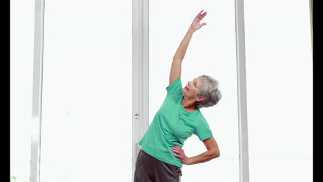 Senior-woman-doing-stretching