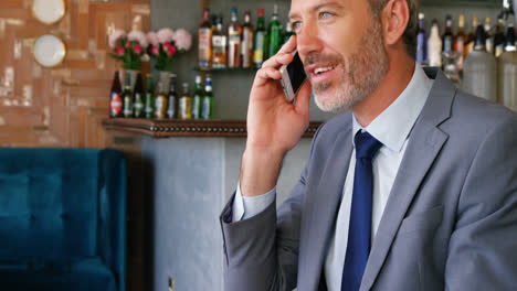 Businessman-making-a-phone-call