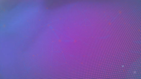 Animation-of-light-spots-over-purple-background