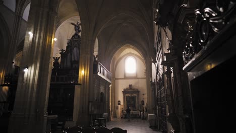 Vista-Interior-De-La-Iglesia-De-Santa-María-En-Medina-Sidonia.