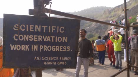 Scientific-conservation-work-in-progress-at-world-heritage-site-Ajanta-Caves