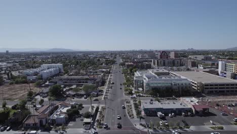 Vista-Aérea-Del-Templo-Mormón-Lds-En-Mesa-Arizona