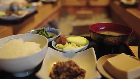 Traditional-Japanese-Washoku-Meal-with-Simple-Dishes