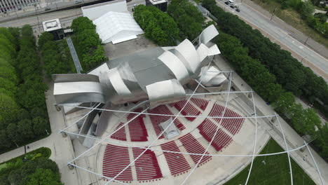 Jay-Pritzker-Pavilion,-Chicago-USA