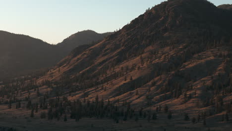 Semi-Arid-Splendor:-Kamloops-Bathed-in-Golden-Light