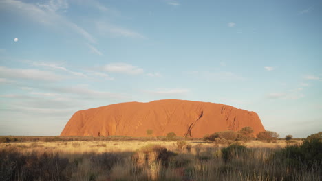 Timelapse-Del-Uluru-2023-Durante-Los-Meses-De-Invierno-Australia