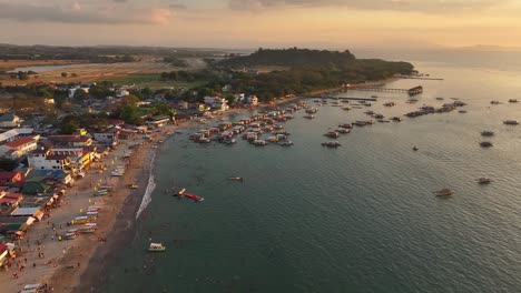 Parking-boats-at-Matabungkay-Beach-during-golden-hour
