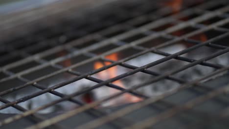 Barbecue-grill-flames-burning-close-up