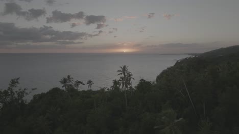 Karibischer-Sonnenuntergang-In-Der-Dominikanischen-Republik