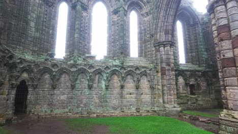 Whitby-Abby-now-derelict-and-formally-a-Benedictine-abbey-and-is-situated-overlooking-the-sea-on-the-East-coast-of-England