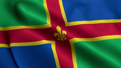 Bandera-Del-Condado-De-Lincolnshire