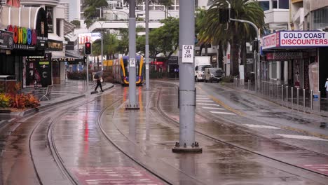 View-of-a-tram-moving-along-Surfers-Paradise-Blvd-as-heavy-rain-and-storms-continue-to-lash-the-Gold-Coast-in-ongoing-storms-and-flooding