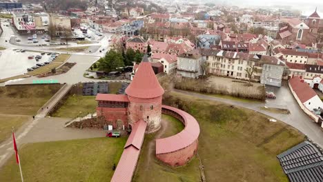 Castillo-De-Kaunas,-Lituania