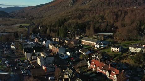 Aberfoyle-Village-with-Craigmore-Hill-in-the-Background