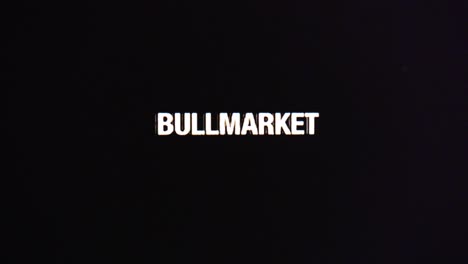Bull-market-title-glitch-with-static-noise-background