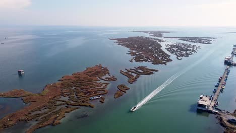 Aerial-Shot-of-Delta-Axiou-River-National-Park