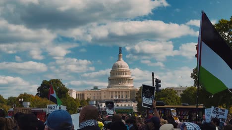 Demonstranten-Auf-Dem-Capitol-Hill-In-Washington,-D