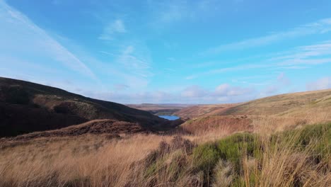 Videoaufnahmen-Der-öden-Und-Wilden-Landschaft-Der-Yorkshire-Moors