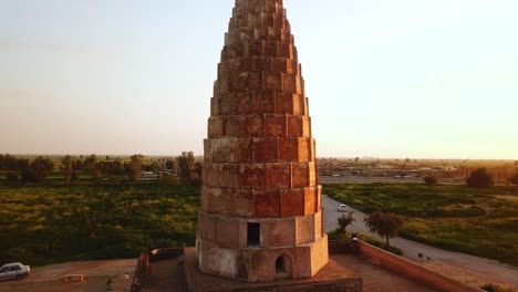 fractal-architecture-design-geometry-pattern-in-religious-place-dome-pineapple-dome-design-traditional-historical-village-rural-area-town-ancient-clay-mud-conical-building-in-Iran-middle-east-Dezful
