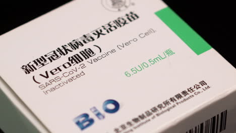 Caja-De-Vacuna-Covid-19-Inactivada-Con-Células-Vero-De-Sinopharm,-China
