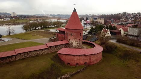 Castillo-De-Kaunas,-Lituania