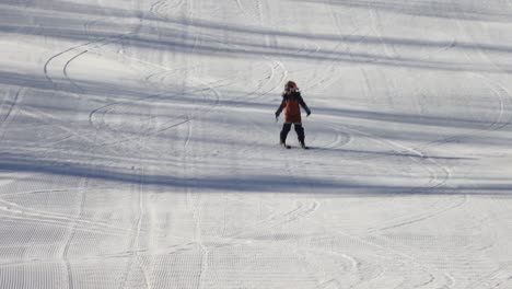 Skipiste-Am-Morgen