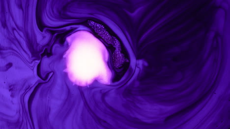 Organic-Purple-Abstract-Art-Fluid-Effect-With-Particles-Expanding
