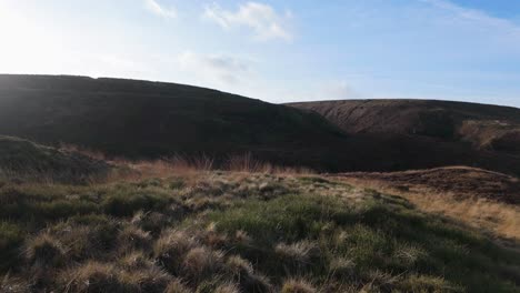 Videoaufnahmen-Der-öden-Und-Wilden-Landschaft-Der-Yorkshire-Moors