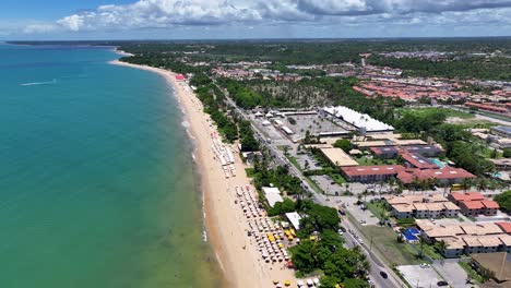 Strand-Von-Taperapua-In-Porto-Seguro,-Bahia,-Brasilien