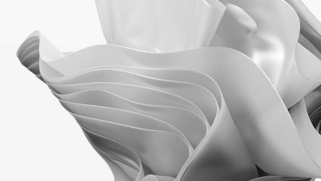 Ethereal-white-Paper-Waves-in-white-background