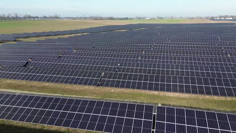 solar-energy-farm-panel-electricity-aerial-circulating-right